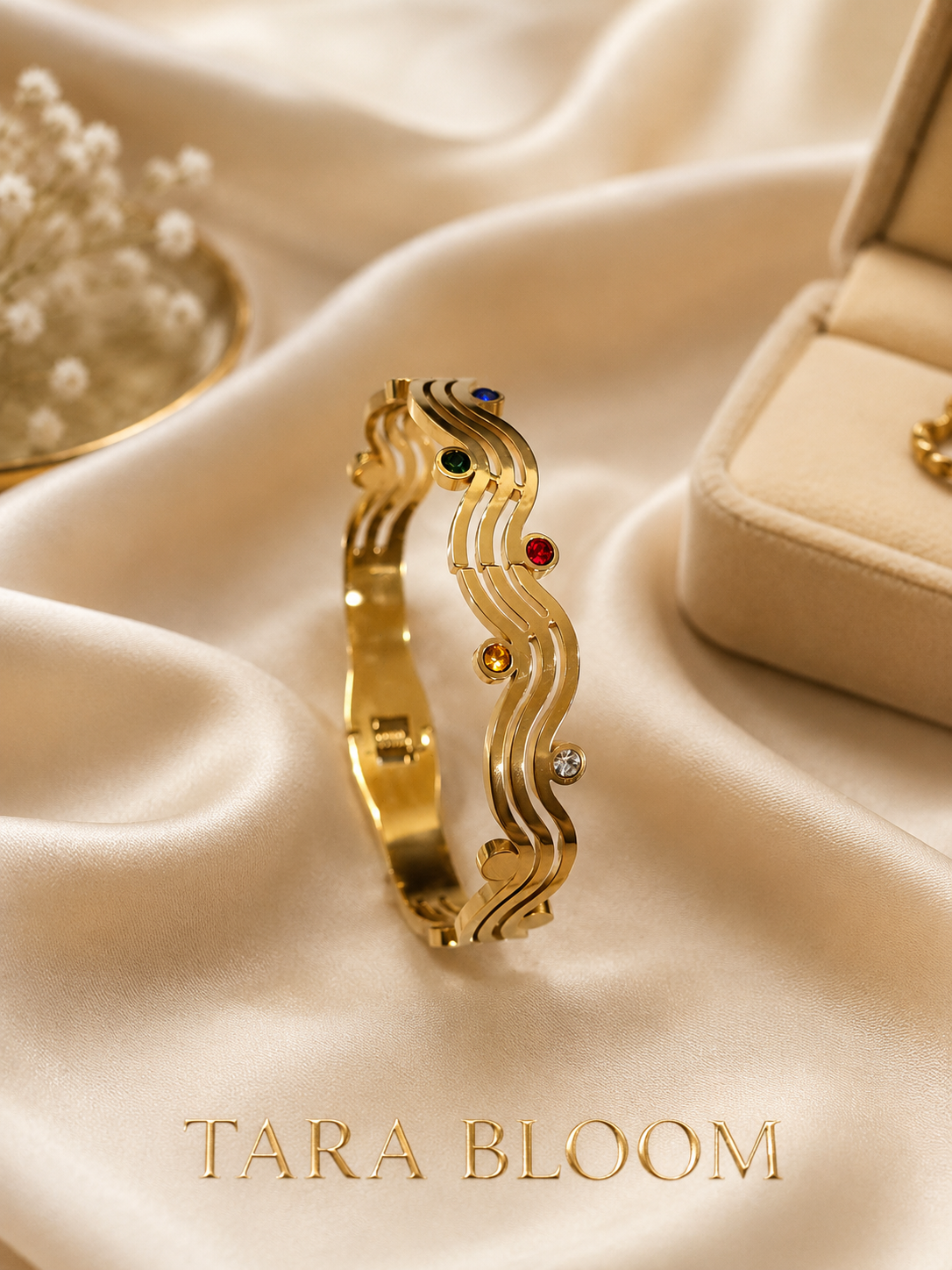 TB-BR-0017 Anti-Tarnish Stainless Steel Bracelet