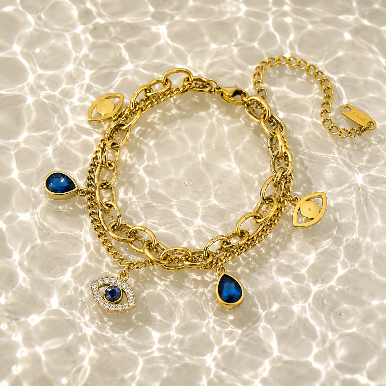 TB-BR-0041 Anti-Tarnish Stainless Steel Bracelet