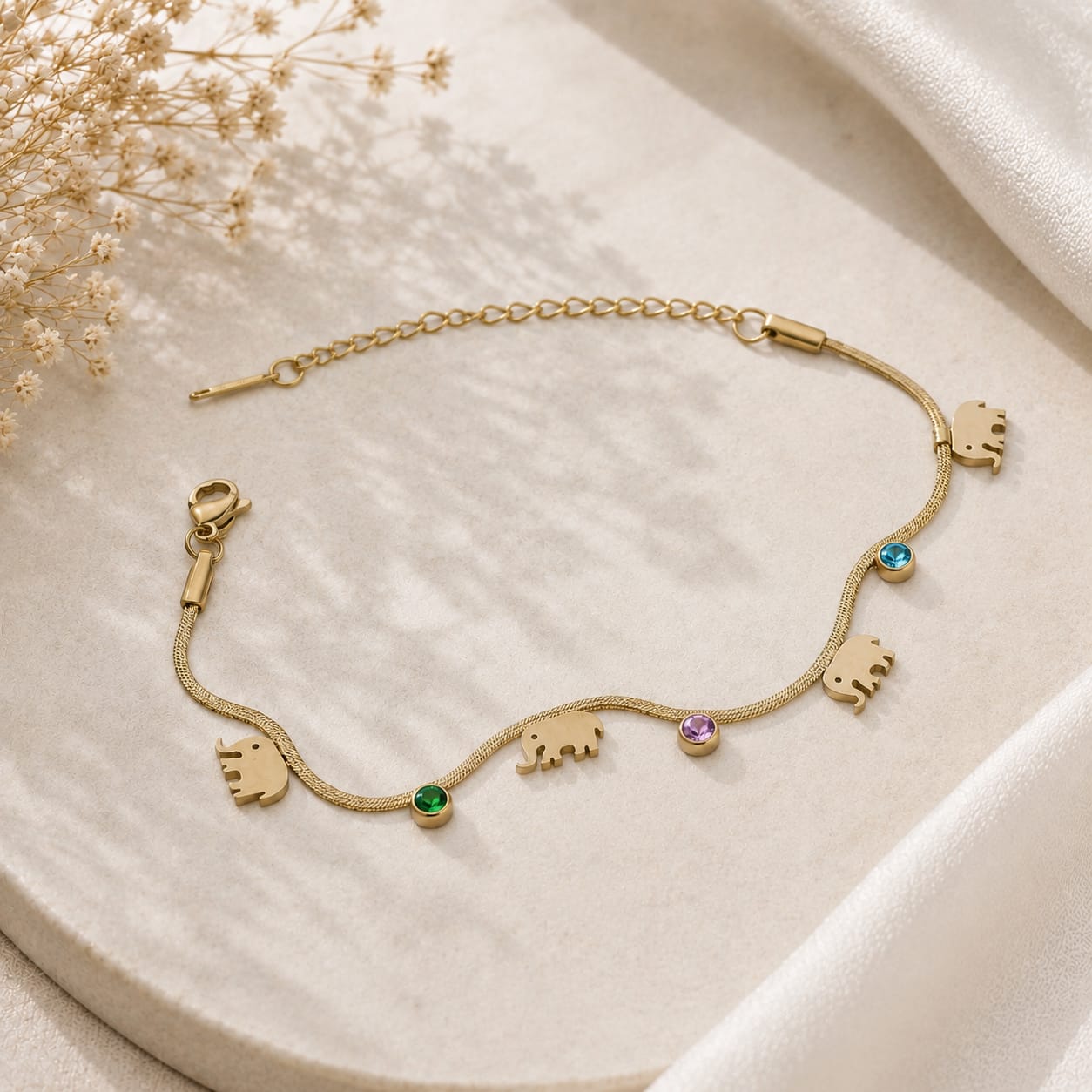 TB-BR-0047 Anti-Tarnish Stainless Steel Bracelet