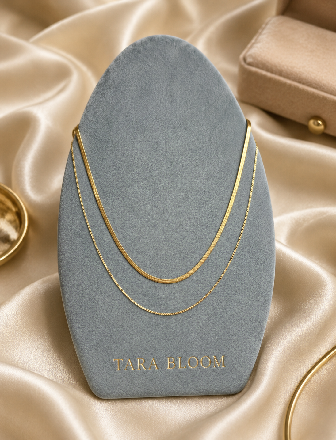 TB-N-022 Anti-Tarnish Stainless Steel Necklace