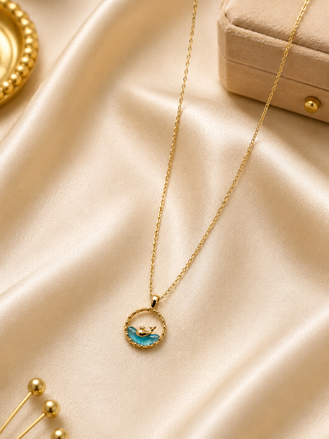 TB-N-027 Anti-Tarnish Stainless Steel Necklace