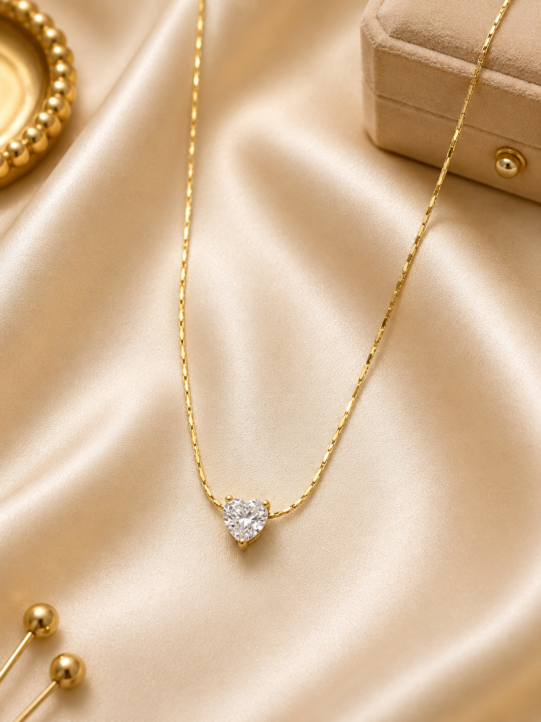 TB-N-028 Anti-Tarnish Stainless Steel Necklace