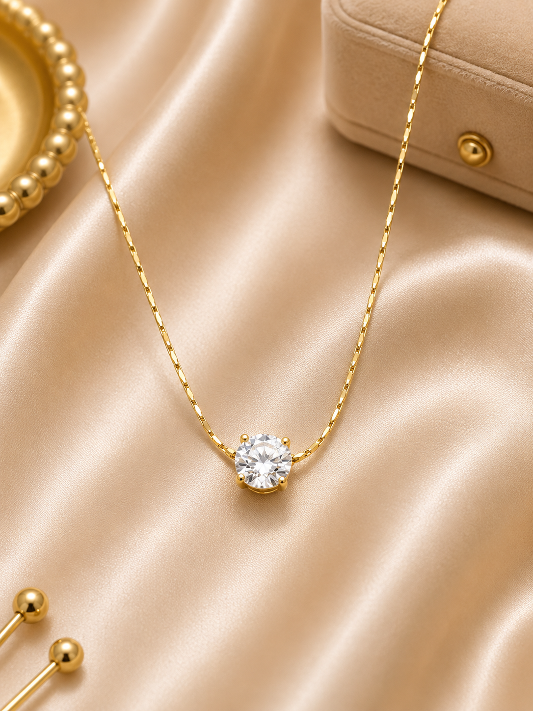 TB-N-029 Anti-Tarnish Stainless Steel Necklace