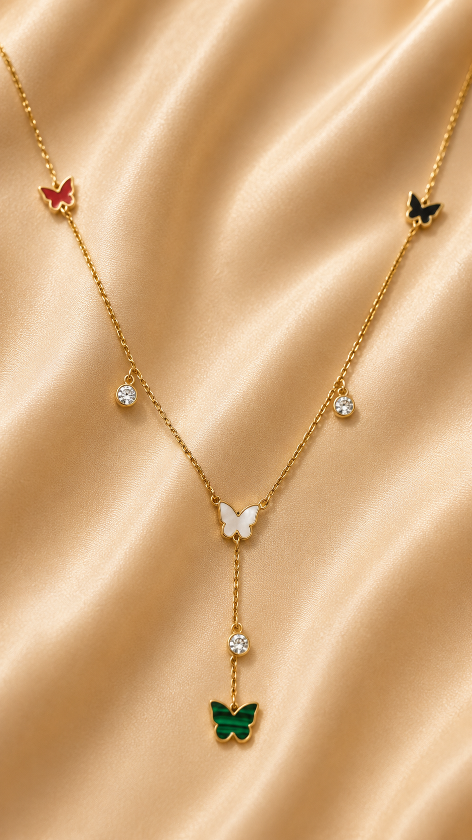 TB-N-035 Anti-Tarnish Stainless Steel Necklace