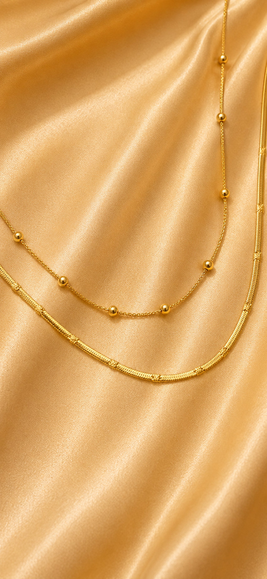 TB-N-040 Anti-Tarnish Stainless Steel Necklace