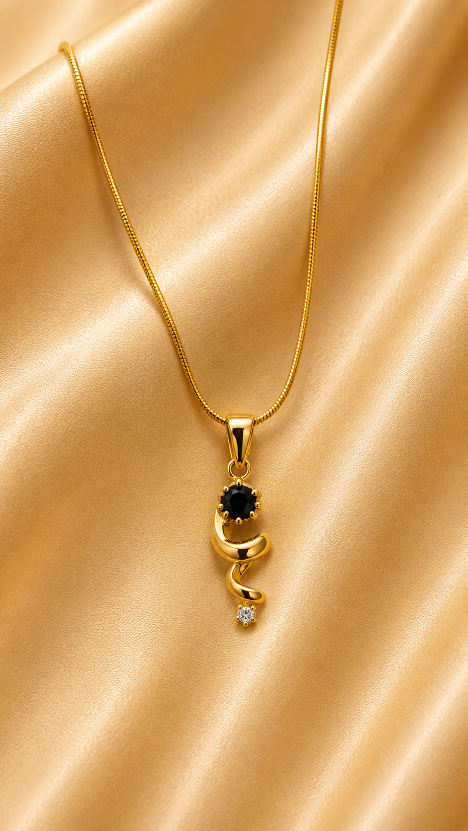TB-N-041 Anti-Tarnish Stainless Steel Necklace