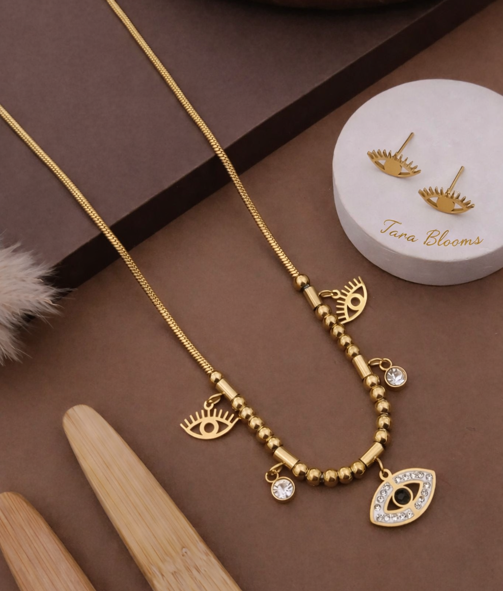 TB-NE-018 Anti-Tarnish Stainless Steel Combo Set